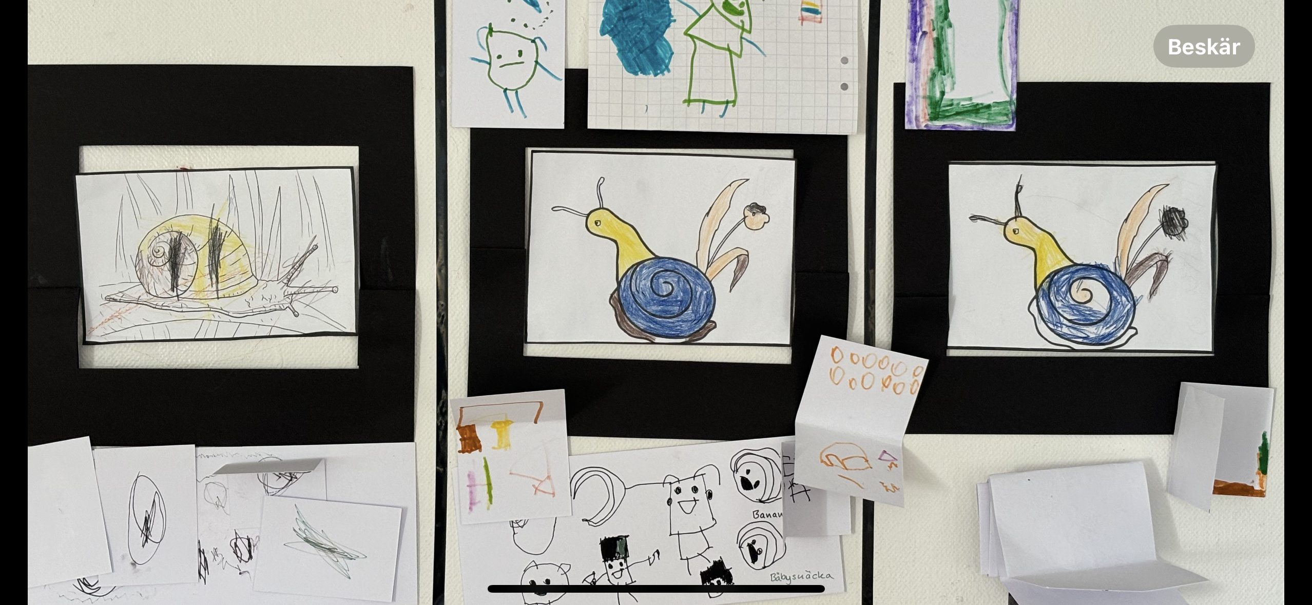 Projekt arbete på avdelningen Delfinen